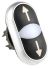 Eaton RMQ Titan M22 Series Black Illuminated Momentary Push Button Head, 22mm Cutout, IP66