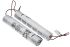 Saft 7.2V NiCd Rechargeable Battery Pack, 4Ah - Pack of 1