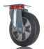 RS PRO 200mm重型脚轮 橡胶万向轮, 460kg负载, 座板安装