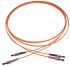 Cable de fibra óptica COMMSCOPE OM1, con A: ST, con B: ST, long. 3m, funda de , funda libre de halógenos y bajo nivel
