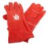 Ergodyne Red Leather Welding Gloves, Size 9, Large
