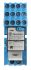 Finder 58 Series Interface Relais, 19.2V / 26.4V 24V dc, 4-poliger Wechsler DIN-Schienen 250V
