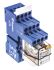 Finder 58 Series Interface Relay, DIN Rail Mount, 230V ac Coil, 4PDT, 4-Pole, 7A Load
