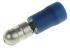 RS PRO Insulated Male Crimp Bullet Connector, 1.5mm² to 2.5mm², 16AWG to 14AWG, 5mm Bullet diameter, Blue