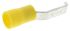 RS PRO Hooked Insulated Crimp Blade Terminal 17.2mm Blade Length, 4mm² to 6mm², 12AWG to 10AWG, Yellow