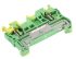 Phoenix Contact ST 1.5-PE Series Green/Yellow Earth Terminal Block, 0.08 → 1.5mm², Single-Level, Spring Clamp