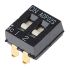 TE Connectivity 2 Way Surface Mount DIP Switch SPST