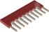 Phoenix Contact FBS 10-5 Series Jumper Bar for Use with DIN Rail Terminal Blocks, 24A