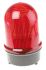 Werma BM 280 Series Red Steady Beacon, 230 V ac, Surface Mount, LED Bulb, IP65