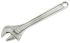 Bahco Adjustable Spanner, 305 mm Overall, 34mm Jaw Capacity, Metal Handle