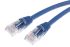 RS PRO Cat5e Male RJ45 to Male RJ45 Ethernet Cable, U/UTP, Blue LSZH Sheath, 10m