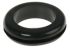 RS PRO Black PVC 20.1mm Cable Grommet for Maximum of 15.5mm Cable Dia.