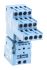 Finder 94 8 Pin 250V ac DIN Rail Relay Socket, for use with 55.32
