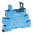 Finder 93 24V dc DIN Rail Relay Socket, for use with 38.62, 38.52 Series Relay