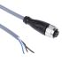 Pepperl + Fuchs Straight Female M12 to Free End Sensor Actuator Cable, 4 Core, 2m