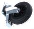 LAG Braked Swivel Castor Wheel, 205kg Capacity, 200mm Wheel