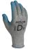 Mapa KRYTECH 840 H/D CUT/LEVEL 5 SIZE 8 Grey Latex Cut Resistant, Heat Resistant Work Gloves, Size 8, Latex Coating