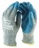 Ansell HyFlex 11-501 Grey Kevlar Cut Resistant, Heat Resistant Work Gloves, Size 8, Medium, Nitrile Coating
