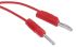 RS PRO, 2.5A, 50V ac, Red, 1m Lead Length