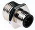 TE Connectivity Circular Connector, 5 Contacts, Panel Mount, M12 Connector, Plug, Male, IP67, M12 Series