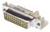 Molex D-Sub konnektor, fatning, 29-Polet, MicroCross 74320 Serien, 1.91mm benafstand, Retvinklet, Hulmontering, Lodde