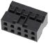 Amphenol Communications Solutions, Minitek Pwr Connector Housing, 2mm Pitch, 10 Way, 2 Row