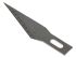 Weller Xcelite Fine Point Diagonal Safety Knife Blade, 100 per Package