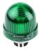 Werma EM 815 Series Green Steady Beacon, 12 → 240 V ac/dc, Panel Mount, Incandescent Bulb, IP65