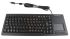 Cherry Touchpad Keyboard Wired USB Compact, QWERTY (UK) Black