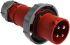 MENNEKES, AM-TOP IP67 Red Cable Mount 4P Industrial Power Plug, Rated At 32A, 400 → 440 V
