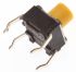 Plunger Tactile Switch, SPST 50 mA @ 24 V dc 3.6mm Through Hole