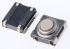 Button Tactile Switch, SPST-NO 50 mA @ 24 V dc Through Hole