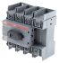 ABB 4 Pole DIN Rail Non Fused Isolator Switch - 100 A Maximum Current, 37 kW Power Rating, IP20
