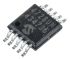 DAC MCP4728-E/UN 12 bitů ±3%FSR 4násobný, MSOP, počet kolíků: 10 rozhraní Sériové (I2C)