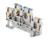 Phoenix Contact PTTB 2.5-L/N Series Grey Double Level Terminal Block, 0.14 → 4mm², Double-Level, Push In