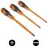 Bahco VDE Slotted; Phillips Screwdriver Set, 6-Piece