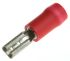 JST FVDDF Red Insulated Female Spade Connector, Receptacle, 2.79 x 0.8mm Tab Size, 0.25mm² to 1.65mm²