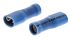 JST FLVDDF Blue Insulated Female Spade Connector, Receptacle, 4.75 x 0.8mm Tab Size, 1mm² to 2.6mm²