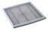 Rejilla de ventilación de lamas paralelas Schneider Electric de plástico gris, 268 x 248mm