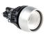 EAO 14 Series Illuminated Push Button Switch, Momentary, Panel Mount, 22.5mm Cutout, SPDT, 250V ac, IP67