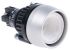 EAO 14 Series Illuminated Latching Push Button Switch, Panel Mount, SPDT, 22.5mm Cutout, IP67