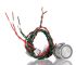 Przełącznik piezoelektryczny, Przewlekany, 200 mA przy 24 V DC, SPST, Czerwony/zielony, -40 → +75°C