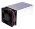 Heatsink, Universal Rectangular Alu with fan, 0.13K/W, 150 x 92 x 93mm