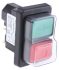 Apem 3000 Series Push Button Switch, Momentary, DPDT, IP65