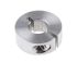 Huco Shaft Collar One Piece Clamp Screw, Bore 10mm, OD 24mm, W 9mm, Stainless Steel