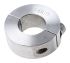 Huco Shaft Collar Two Piece Clamp Screw, Bore 20mm, OD 40mm, W 15mm, Stainless Steel
