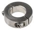Huco Shaft Collar Two Piece Clamp Screw, Bore 25mm, OD 45mm, W 15mm, Stainless Steel