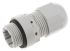 VentGLAND Series Grey Polyamide Cable Gland, M20 Thread, 6mm Min, 13mm Max, IP68, IP69K
