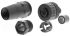 Telemecanique Sensors Circular Connector, 4 Contacts, M12 Connector, Socket, Female, XZCC Series