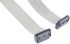 ERNI Flat Ribbon Cable, 26-Way, 1.27mm Pitch, 300mm Length, AU IDC to IDC